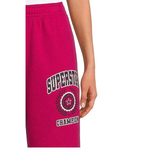 No boundaries junior wide leg fleece pant pink S(3-5) - Picture 2 of 7